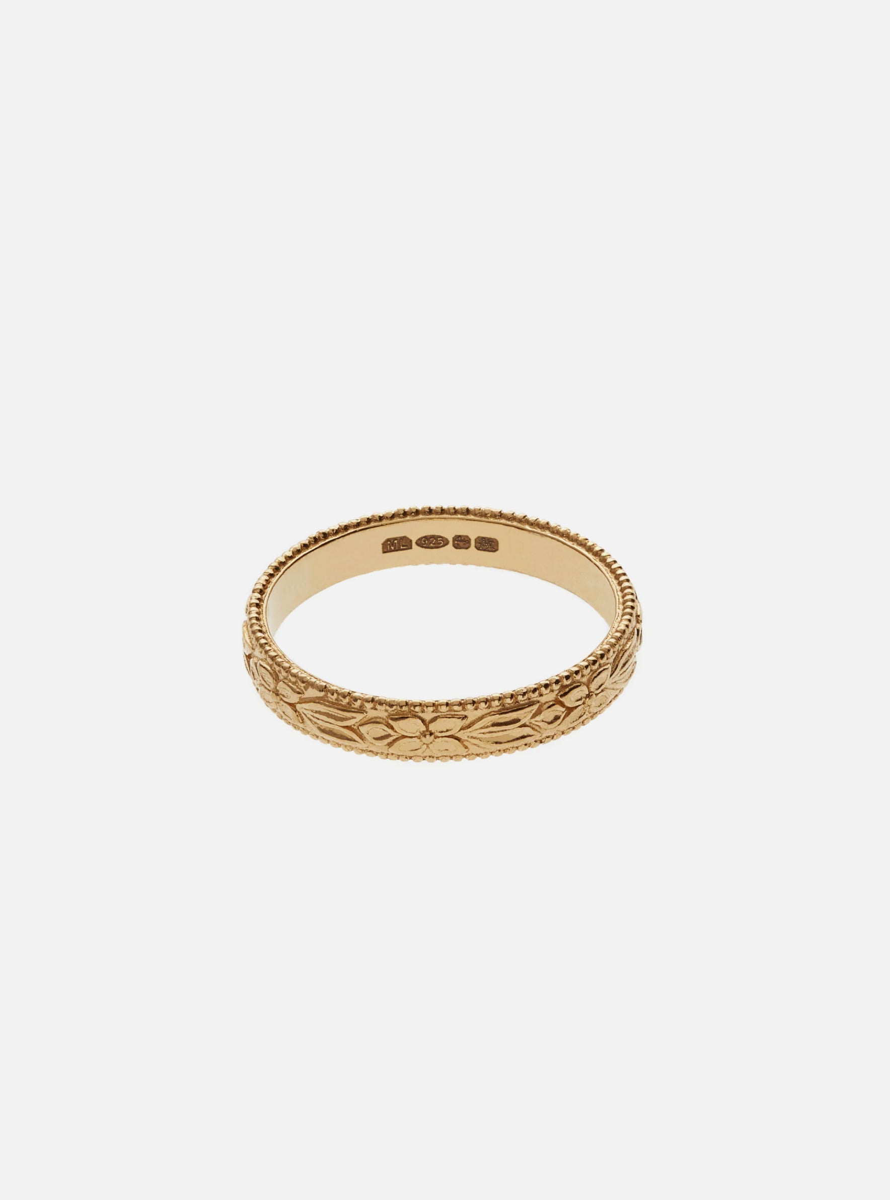 Flower Band Ring